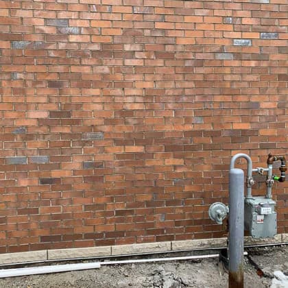 After graffiti removal Montana