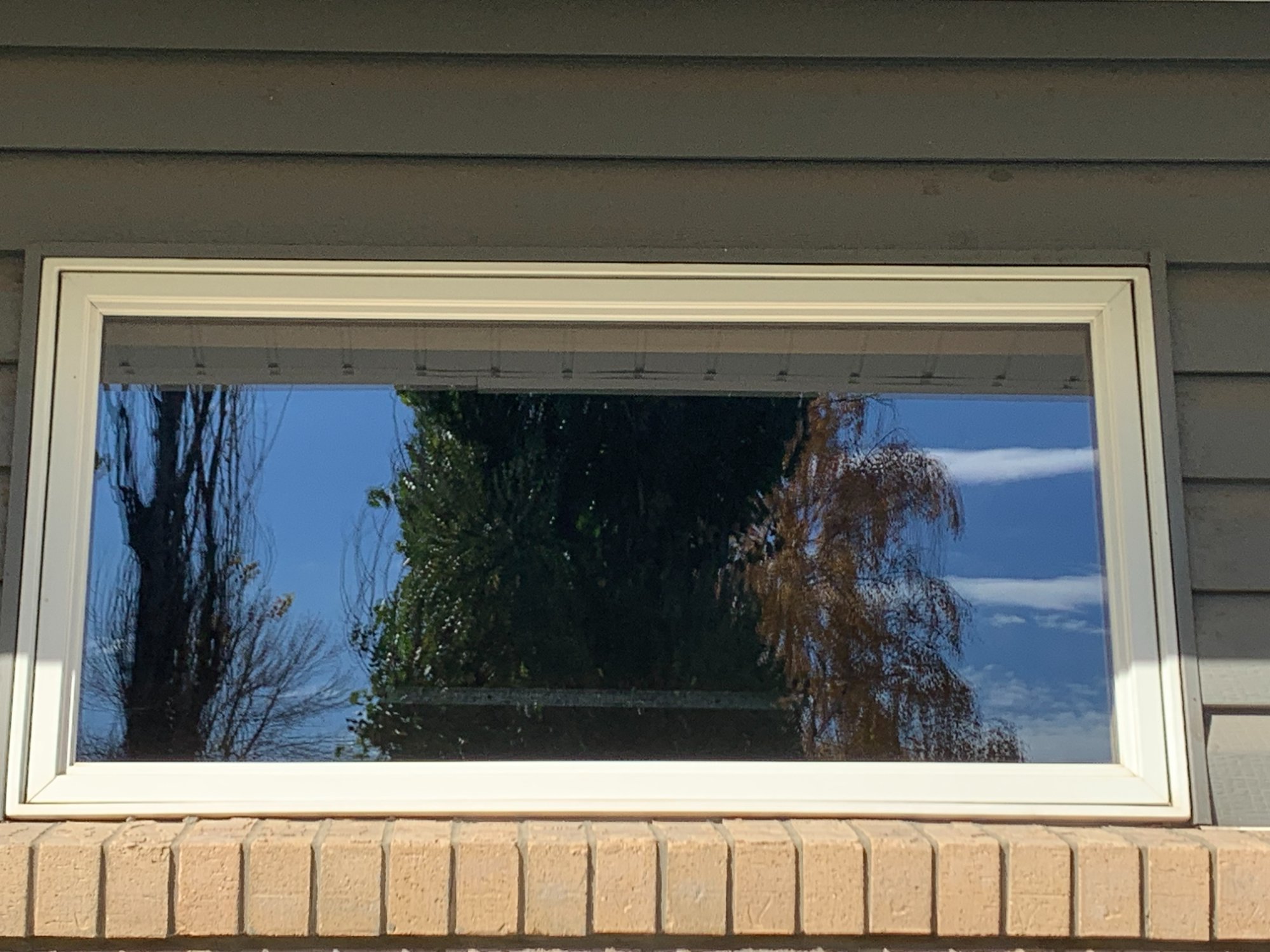 After window washing Billings MT - streak free residential window cleaning result