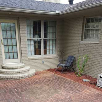 Before — House Wash — Forsyth