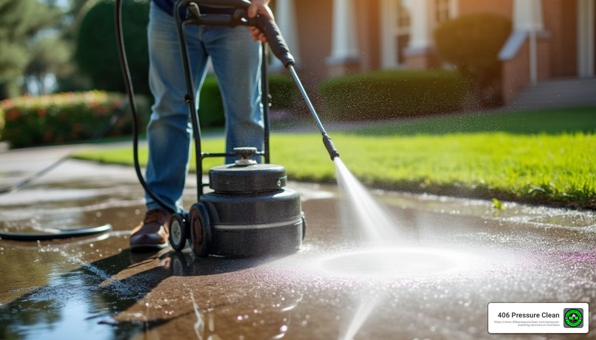 driveway pressure washing services